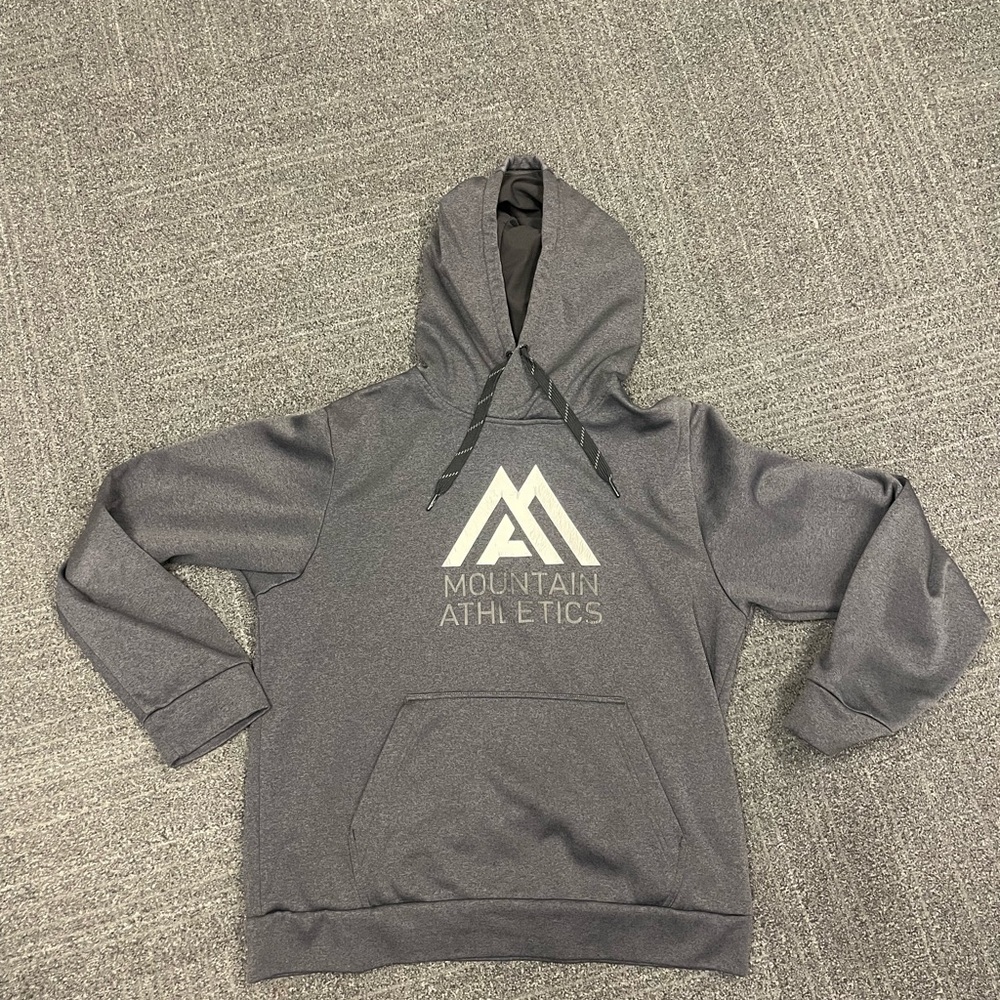 North Face Mountain Athletics Performance Hoodie Gray Medium